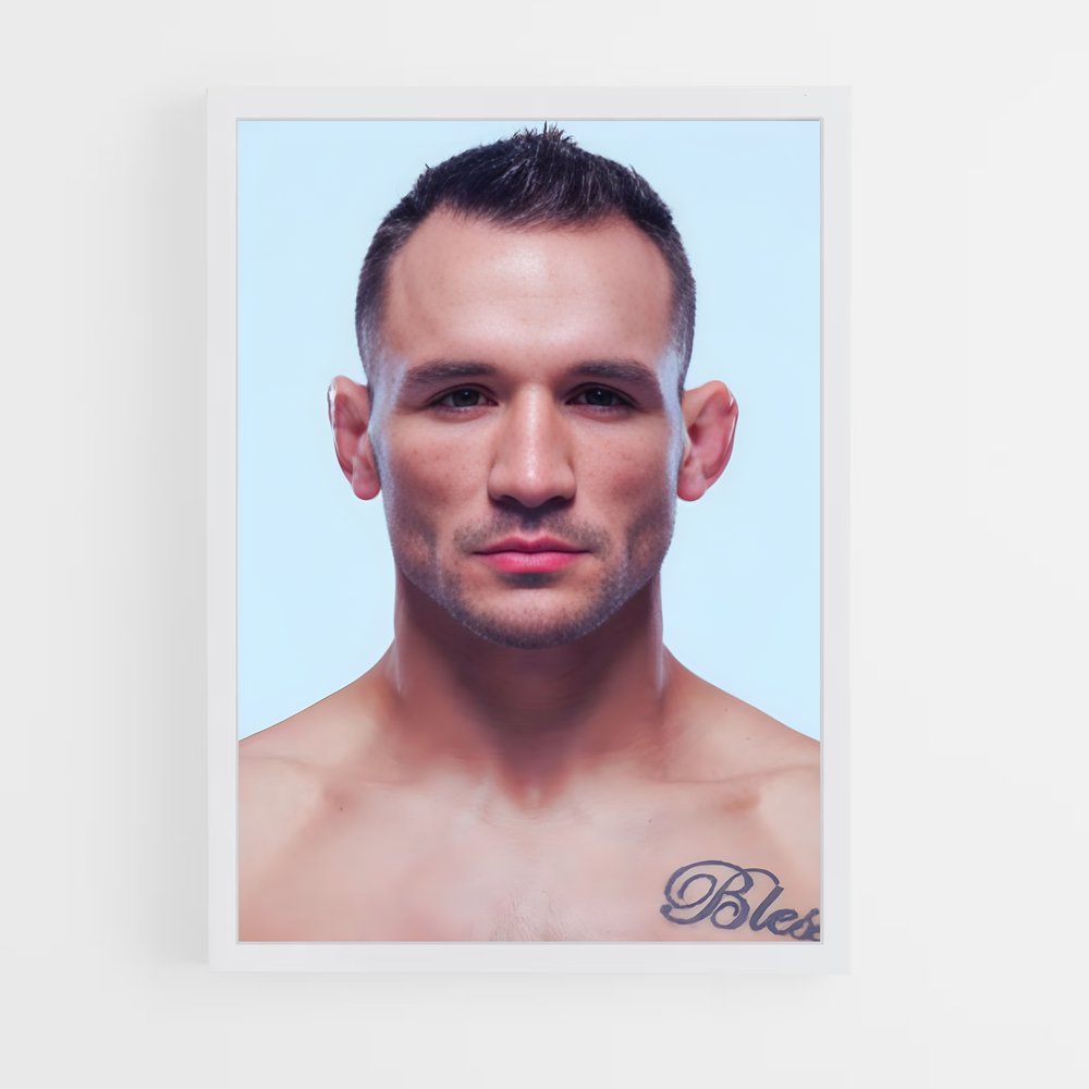 Poster Michael chandler poitrine – affiche MMA (vue 3)
